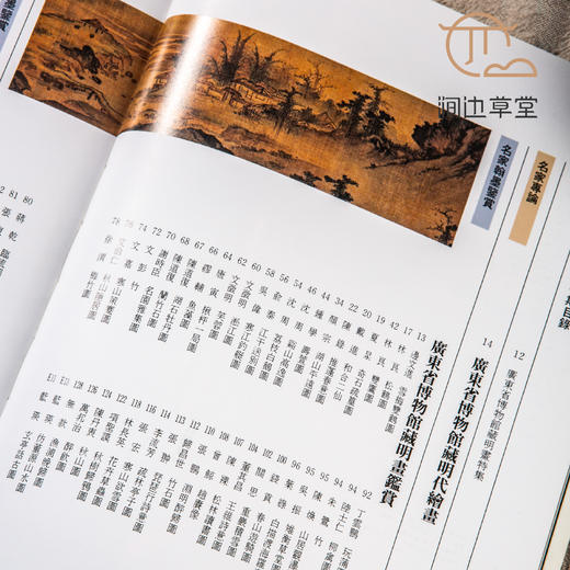 【绝版好书】《名家翰墨41-广东省博物馆藏明画特集》16开160页，1993年香港翰墨轩初版 商品图1