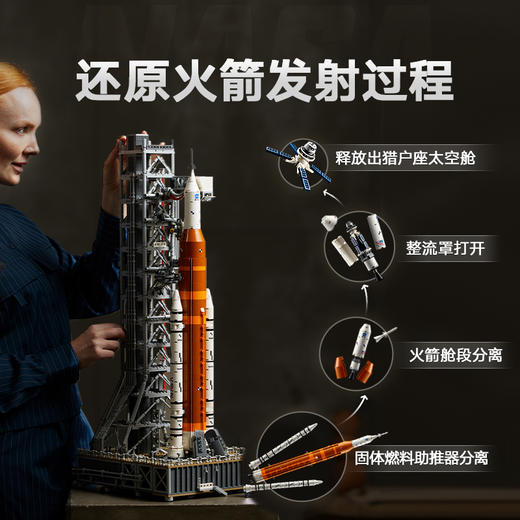 乐高LEGO NASA Artemis太空发射系统LEGC10341 商品图4