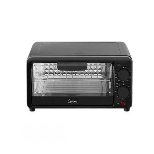 美的家用10升机械式电烤箱  60-230度调温双金属烤管 极简操作 均匀烘烤 商品图4