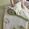 自然醒60支熊有成竹奥地利天丝提花刺绣夏被夏季丝滑凉爽空调被四件套可水洗薄被子TD 商品缩略图13
