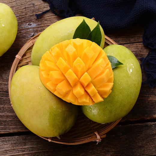四川攀枝花凯特芒果新鲜水果芒果整箱包邮 商品图0