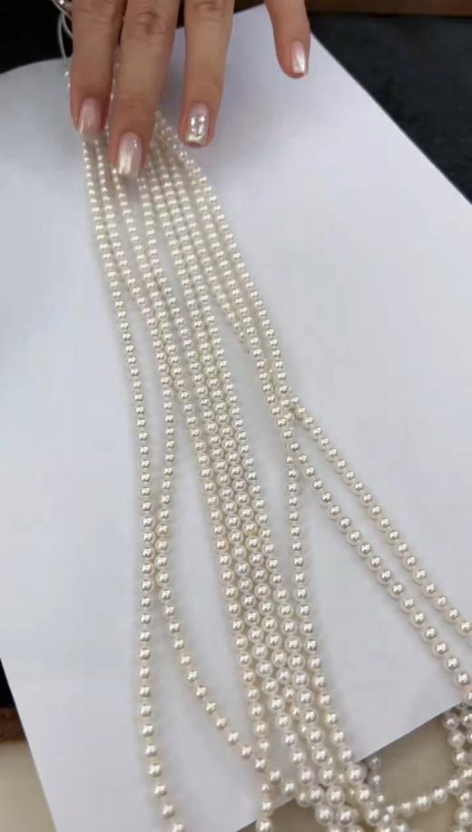 玉美人菲菲HZ#S925珍珠项链约4-5mm-多样性发一 商品图0