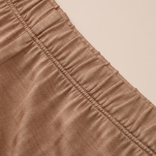 金三塔真丝保暖裤女纯色桑蚕丝保暖透气长裤绢丝单裤 （限价款）1NZF8C801 商品图4