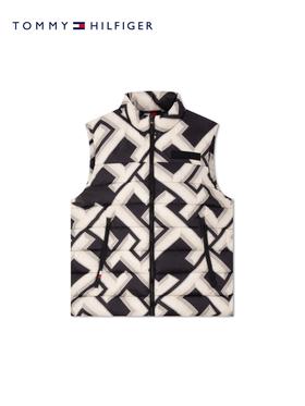 TOMMY 夹克男  MW34020-0GJ 藏青白拼色.