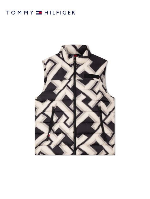 TOMMY 夹克男  MW34020-0GJ 藏青白拼色. 商品图0