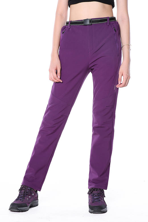 幸运鹿 情侣款加厚加绒冲锋裤768 商品图4