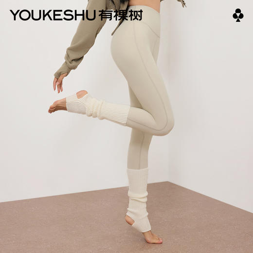 有棵树高腰显瘦提臀瑜伽收腹打底裤E-L6005 商品图1