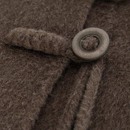 PH9042024新款双面呢中长款简约通勤高端大气羊毛大衣 商品图4