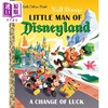 【中商原版】小金书 迪士尼小巨人 Little Golden Book Disney Classic Little Man of Disneyland A Change of Luck 英文原版 商品缩略图0