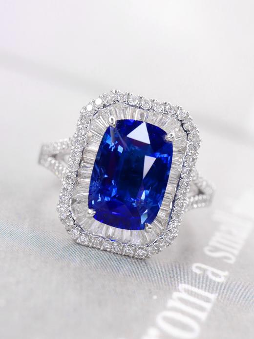 2.8ct 蓝宝石戒指 商品图2