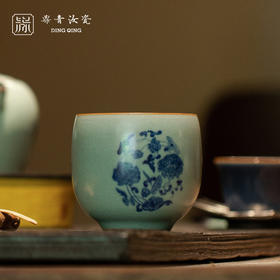 问鼎鼎青青花金钟杯（祝安）
