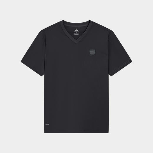 匹克2024年夏季新款轻运动系列男款V领短T恤F6242011 商品图3