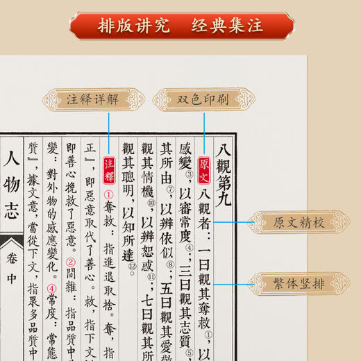【崇贤宝笈】人物志  手工宣纸线装繁体竖排编号版 商品图4