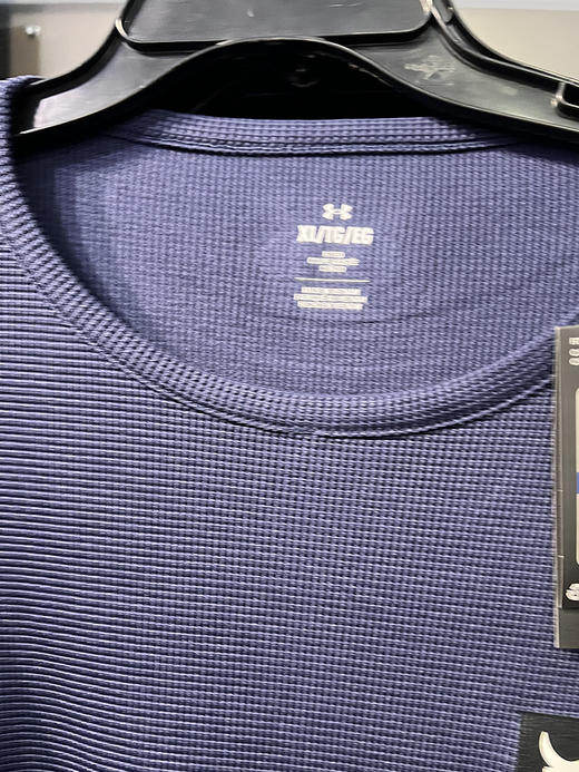 Under Armour/安德玛 强森系列 男士夏季华夫格牛头运动短袖T恤 商品图2