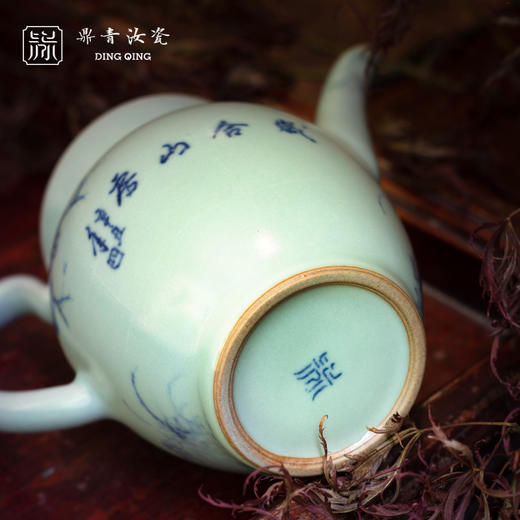 问鼎鼎青青花执壶公杯（鹿鸣于野） 商品图3