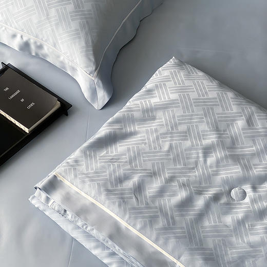 自然醒60支向晚奥地利天丝提花夏被轻奢高级感夏被四件套简约风夏天床上用品TD 商品图12