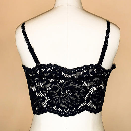 无钢圈蕾丝吊带抹胸 商品图3