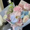 云端漫步--粉玫瑰混搭花束 商品缩略图1