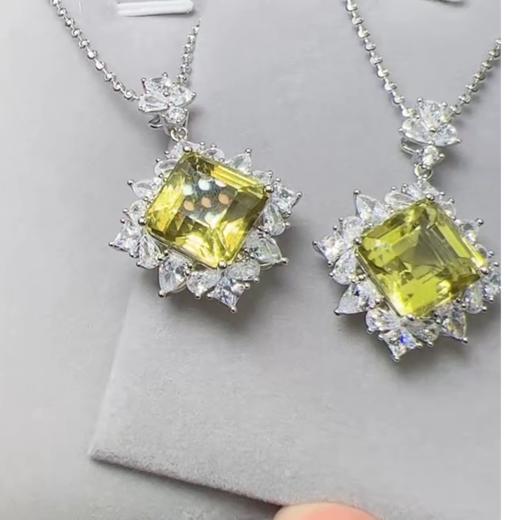 黄水晶项链 商品图0