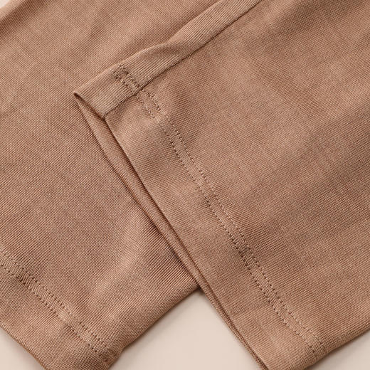 金三塔真丝保暖裤女纯色桑蚕丝保暖透气长裤绢丝单裤 （限价款）1NZF8C801 商品图5