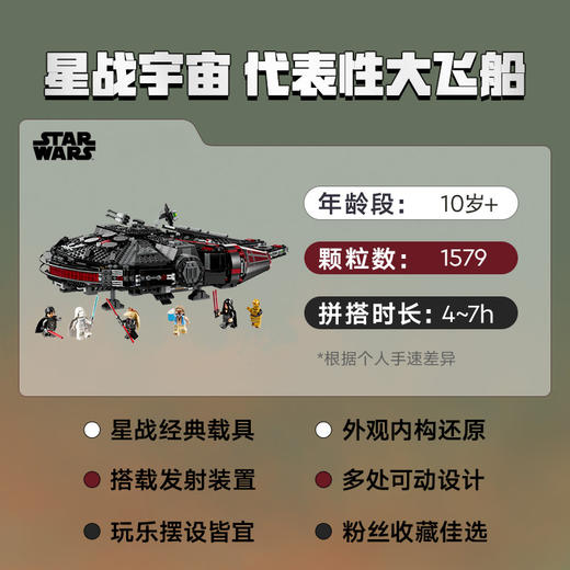 乐高LEGO tbd-LSW-IP-18-2024LEGC75389 商品图3