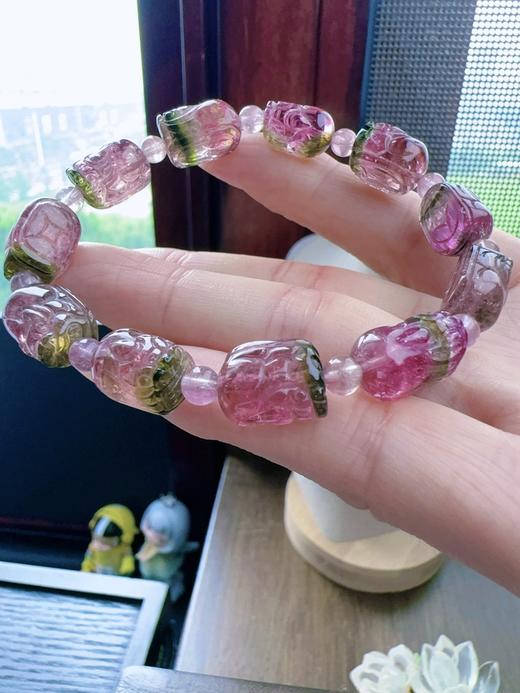 23.17g 雕刻碧玺手链 商品图6