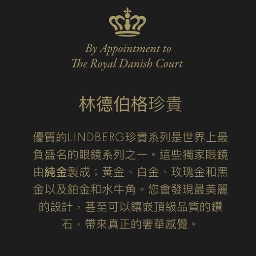 丹麦 LINDBERG林德伯格 precious 2210 18CT/WG 684AS K金 光学镜框 商品图7