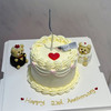 奶油霜纪念日蛋糕（提前2天预定）需自提；4英寸水果夹心 商品缩略图0