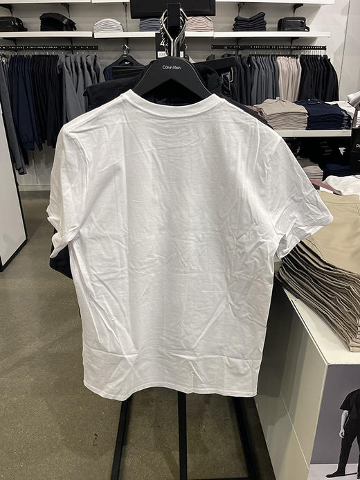 Calvin Klein/CK 男士夏季印花LOGO舒适休闲圆领短袖T恤 商品图2