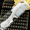 纯银梳子999足银正品足银发梳按摩刮痧 礼物 商品缩略图4