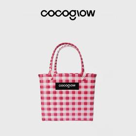 cocoglow·BARBIE_芭比女士手提包手工工艺编织菜篮子中号