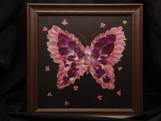 蝴蝶押花相框 商品图3