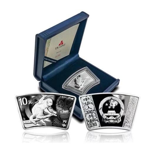 2016猴年扇形1盎司银币 商品图1