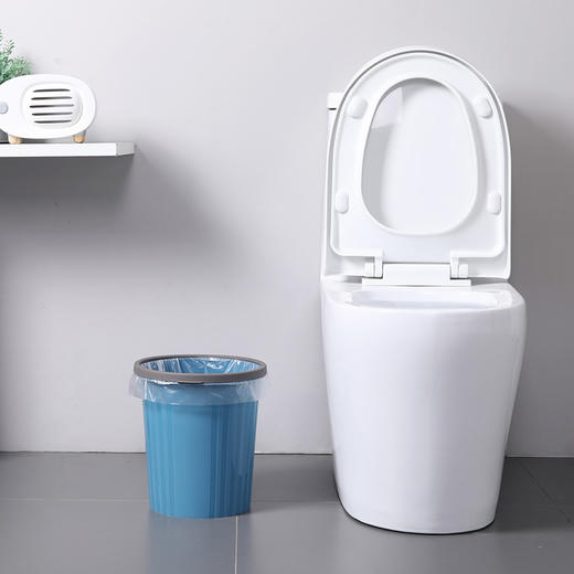 美丽雅圆形盖圈垃圾桶大号 商品图9