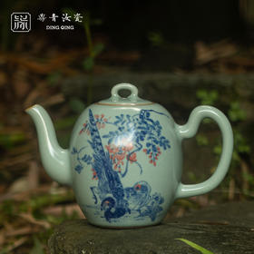 问鼎鼎青青花美人肩壶（阳春）