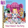 【中商原版】小金书 爱丽丝梦游仙境2 Little Golden Book Disney Alice in Wonderland Mad Hatters Tea Party 英文原版童书 商品缩略图0