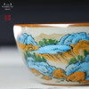 问鼎汝瓷鼎峰柴窑 观月杯（山水） 商品缩略图4