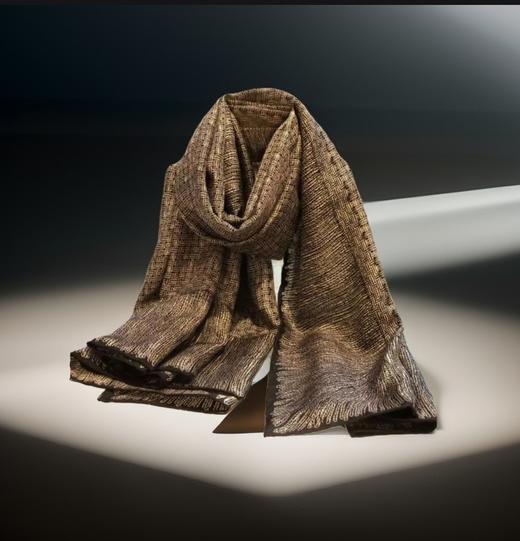 YOPOTA/优品堂“雍容华贵”重磅桑蚕丝，防紫外线，140大方巾丝巾 商品图14