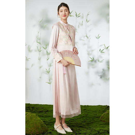 乔万尼马甲重磅国风设计高级感鎏金烫花新中式EM2H725 商品图1