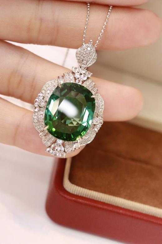 18ct 碧玺吊坠 商品图0