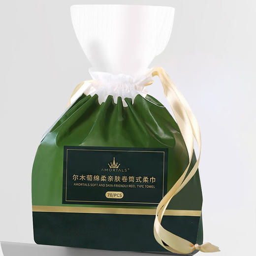 尔木萄加厚加大干湿两用绵柔洁面巾多规格洗脸巾抽取式卷筒洗脸巾 商品图5