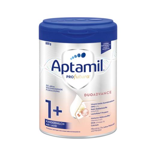 【品牌直供】德国Aptamil爱他美白金版幼儿配方奶粉 1+段 1周岁及以上 800g【超过6罐请分开下单】 商品图1