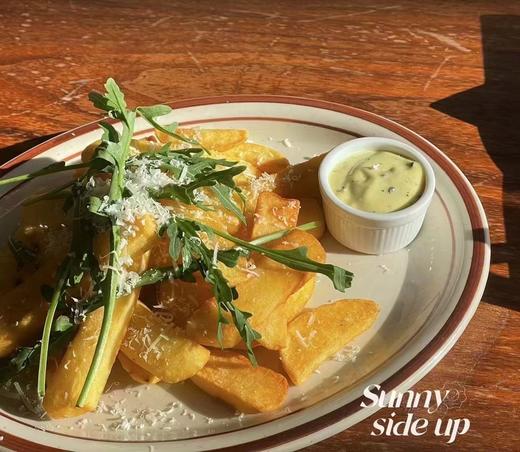 美式粗薯条配黑松露蛋黄酱 商品图0