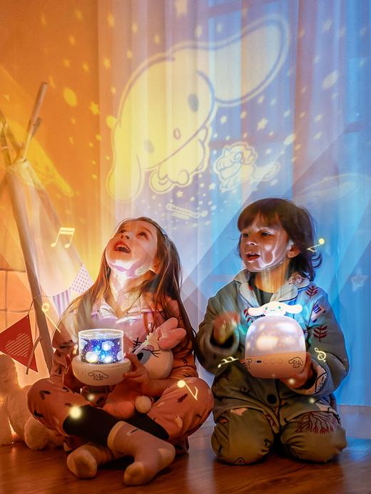 玉桂狗库洛米八音盒音乐星空投影小夜灯PPJ 商品图0