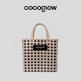 cocoglow·PARIS_戏梦巴黎大号女士手提包手工工艺编织菜篮子