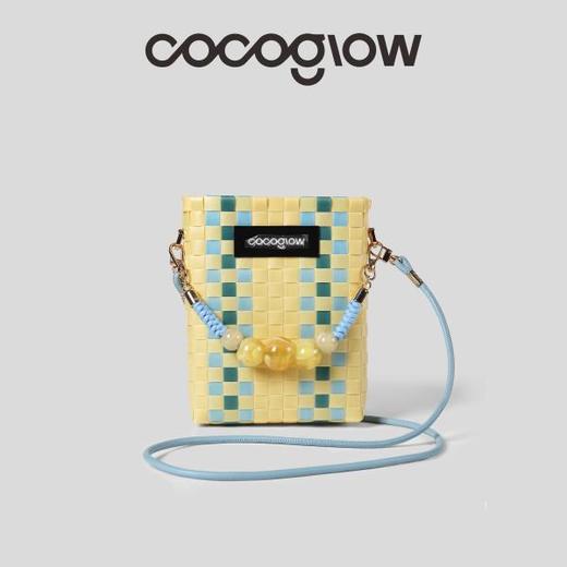 cocoglow·珠珠把手系列迷你托特手工编织包mini斜挎包 商品图4