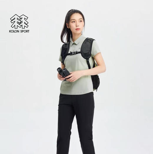 可隆女子速干polo短袖T恤072406 商品图5