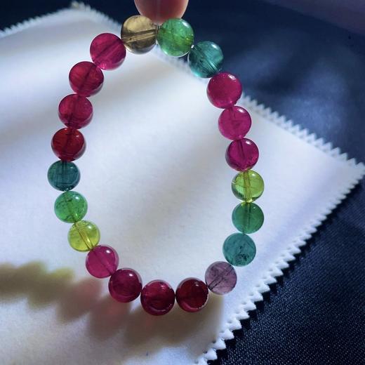 25.4g 9mm 碧玺手链 商品图6