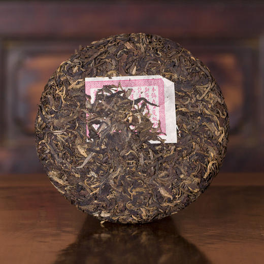 【十二茶山仓】班章古树收藏级普洱茶357克生饼 商品图1
