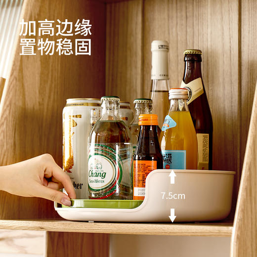 FaSoLa可旋转调料置物架厨房台面多功能托盘油盐酱醋调味料收纳架 商品图4